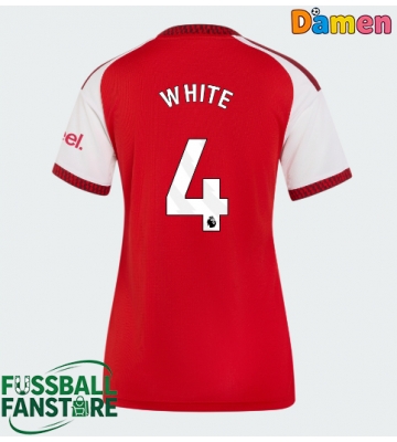 Arsenal Ben White #4 Replik Heimtrikot Damen 2026-27 Kurzarm